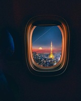 Aircraft inside Paris
